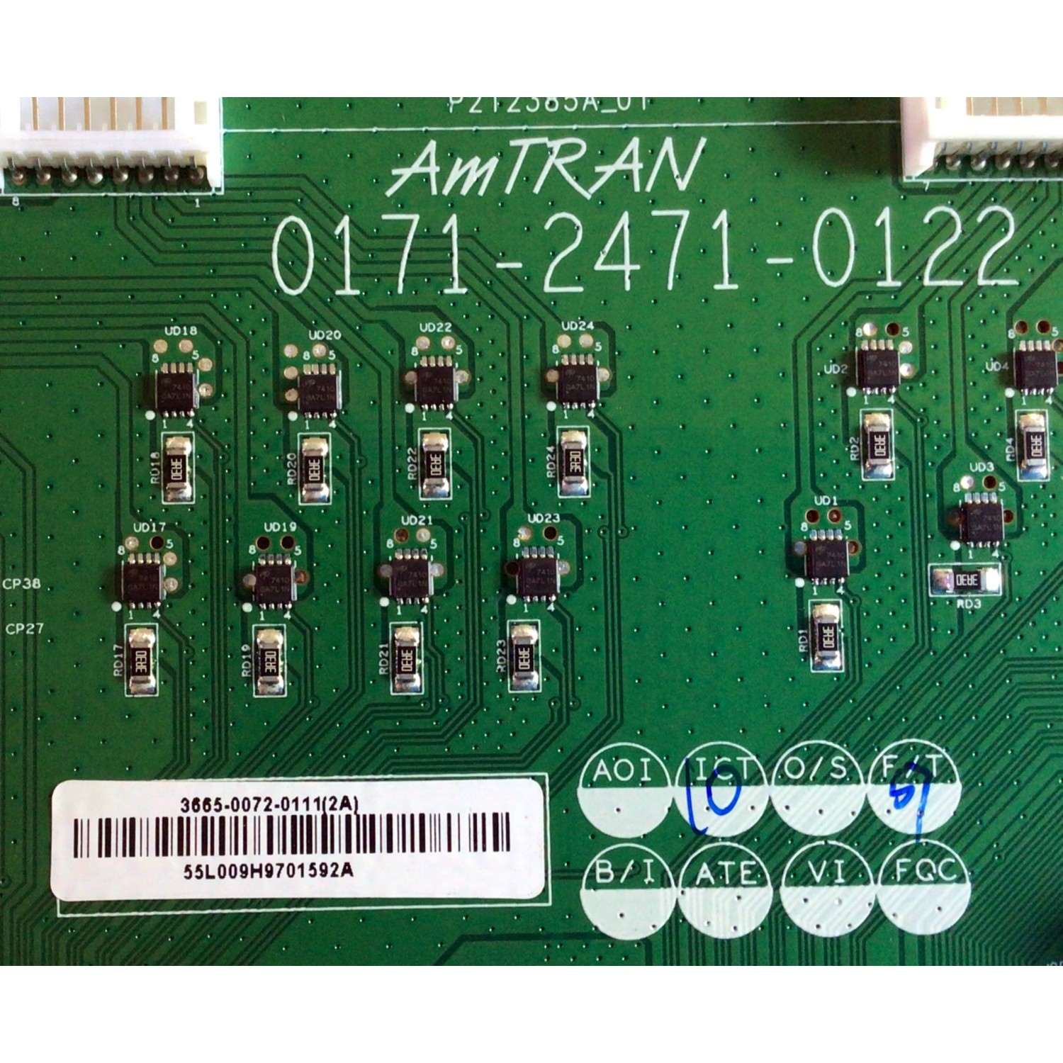 KIT DE TARJETAS PARA TV VIZIO / NUMERO DE PARTE MAIN 3665-0402-0150 / 0171-2272-6603 / T-CON LJ94-37393E / LED DRIVER 3665-0072-0111 / 0171-2471-0122 / FUENTE 0500-0505-2530 / FSP285-2PZ01 / 050005052530 / PANEL LSC650FN04 / MODELO M65-E0 LAUSSOKT - Imagen 3